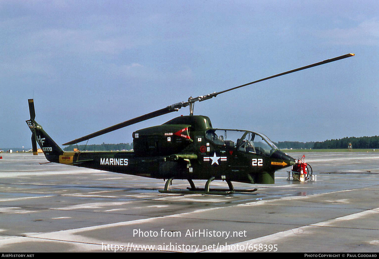 Aircraft Photo Of 157770 Bell Ah 1j Sea Cobra 209 Usa Marines