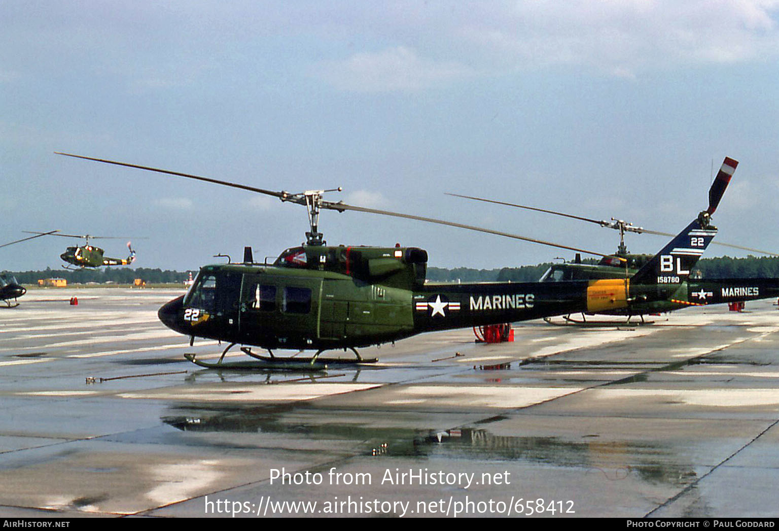 Aircraft Photo of 158780 | Bell UH-1N Iroquois | USA - Marines ...