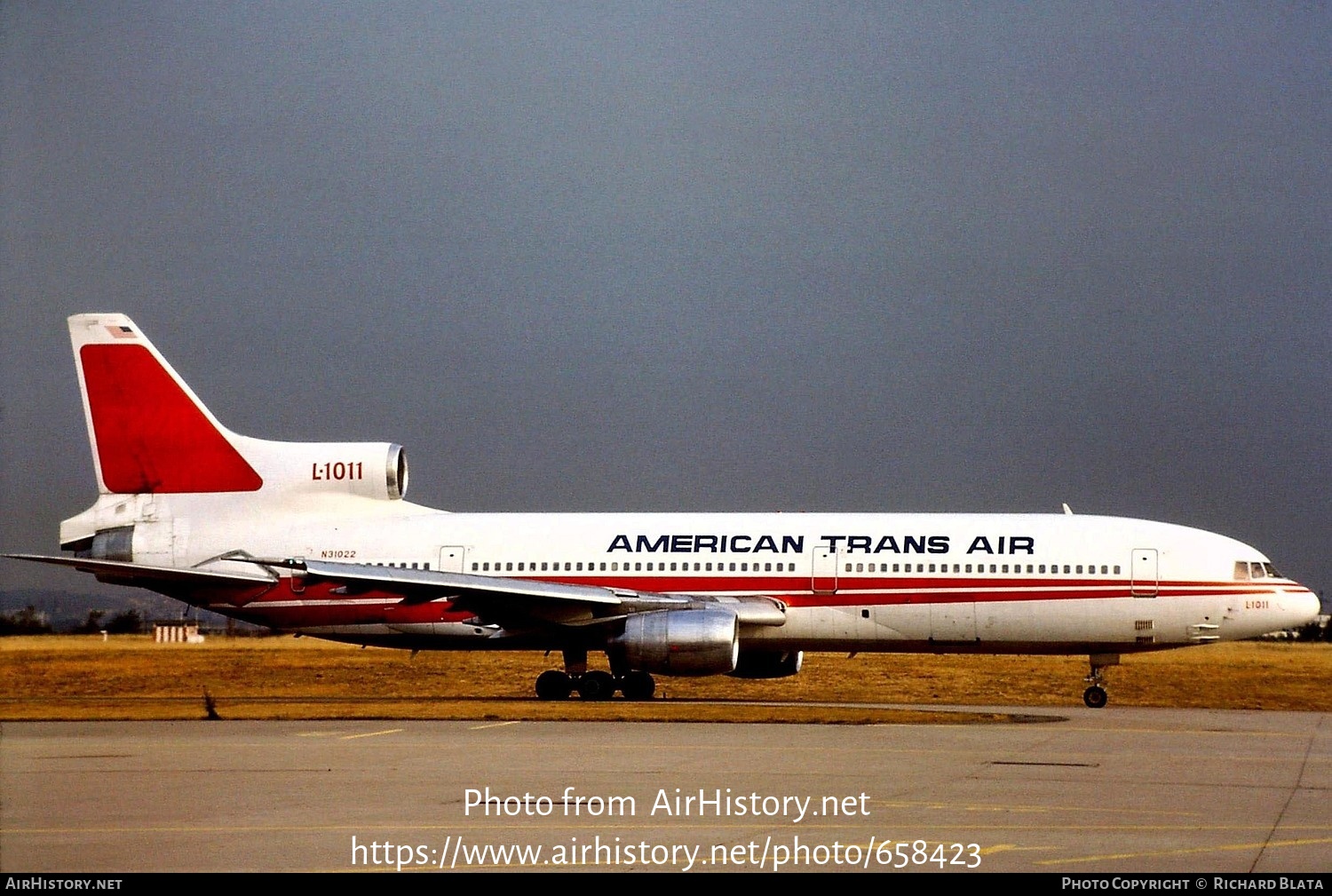 Aircraft Photo of N31022 | Lockheed L-1011-385-1 TriStar 50 | American Trans Air - ATA | AirHistory.net #658423