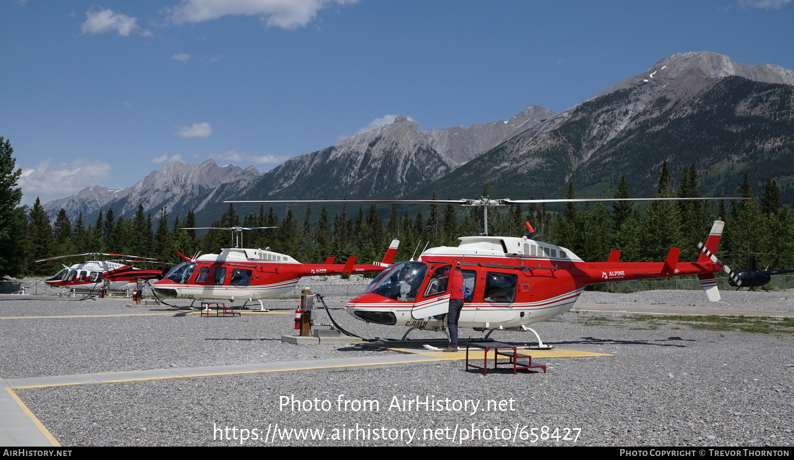 Airport photo of Canmore - Municipal Heliport (CEW9) in Alberta, Canada | AirHistory.net #658427