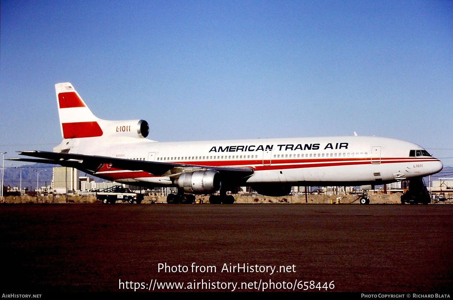 Aircraft Photo of N31001 | Lockheed L-1011-385-1 TriStar 1 | American Trans Air - ATA | AirHistory.net #658446