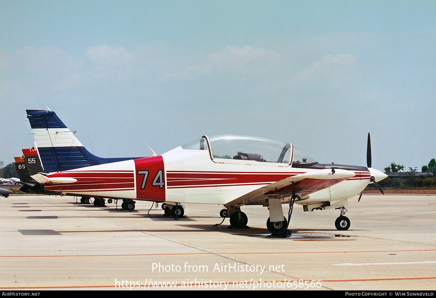 Aircraft Photo of 74 | Enaer T-35B Pillan (ECH-51) | El Salvador - Air Force | AirHistory.net #658566