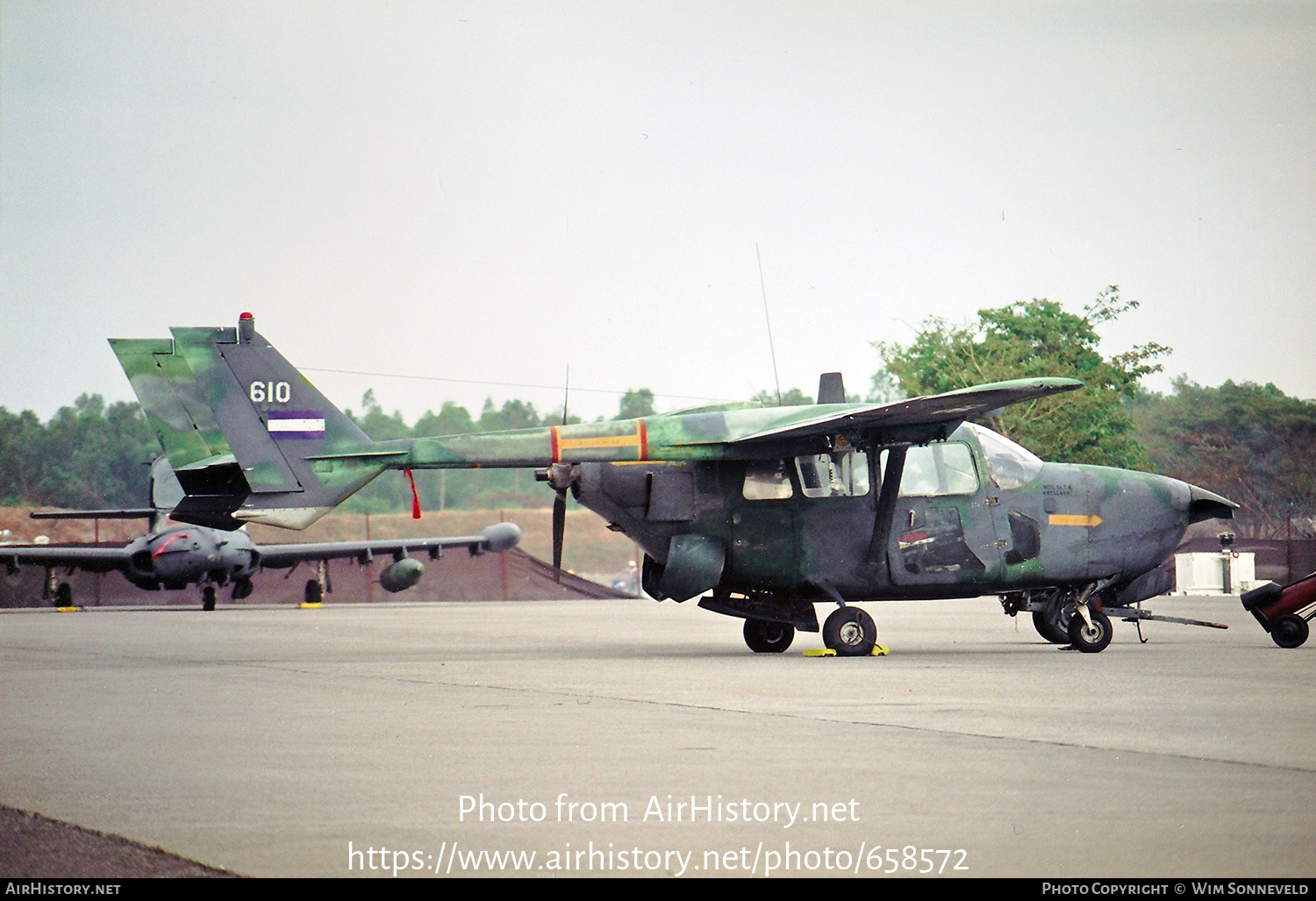 Aircraft Photo of 610 | Cessna O-2A Super Skymaster | El Salvador - Air Force | AirHistory.net #658572