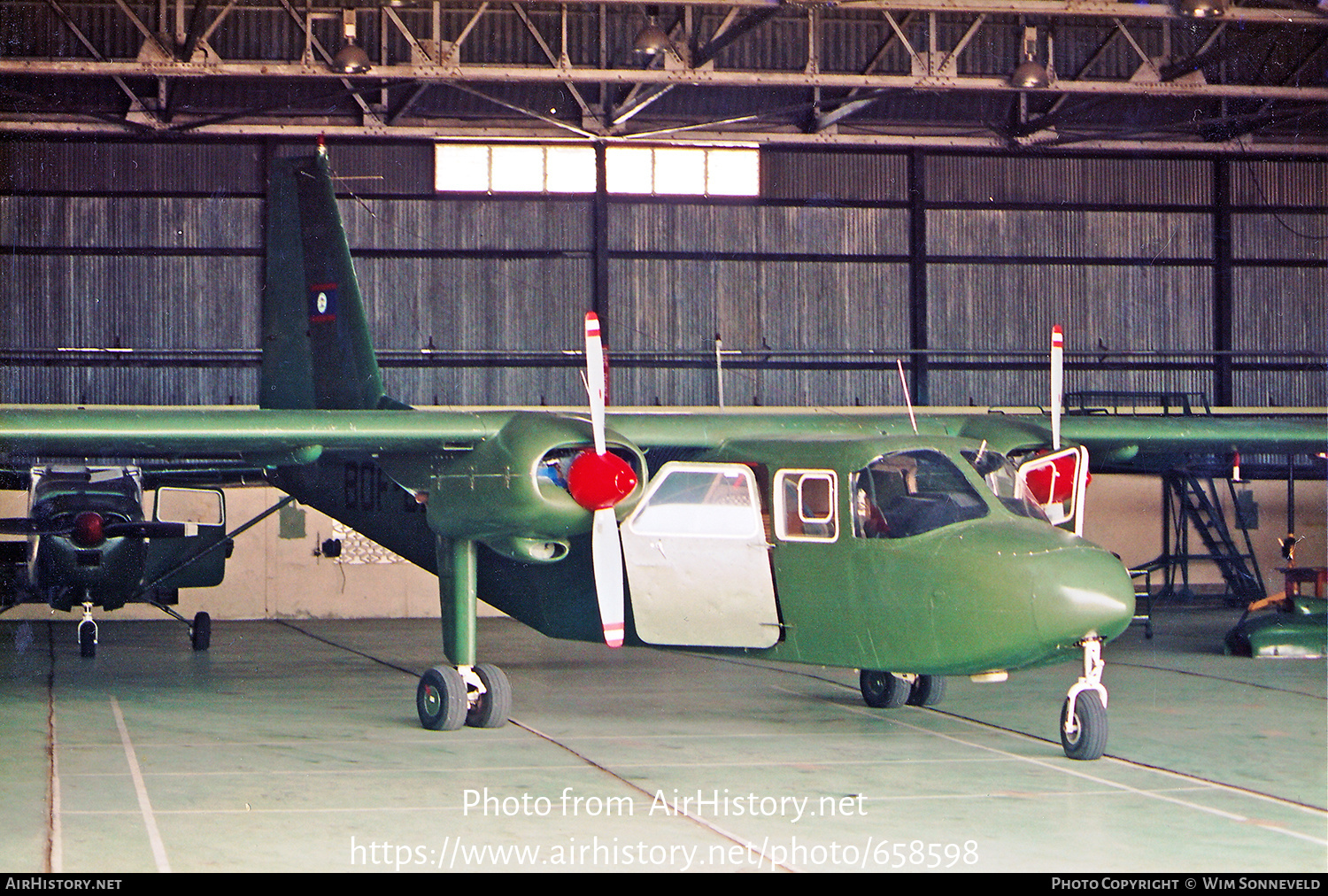 Aircraft Photo of BDF-02 | Britten-Norman BN-2B-21 Islander | Belize - Defence Force | AirHistory.net #658598