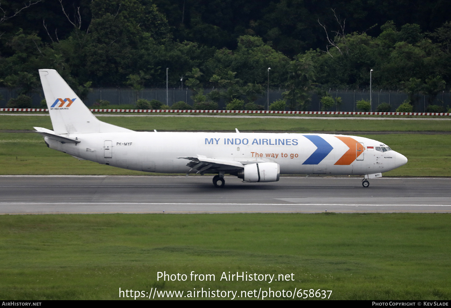 Aircraft Photo of PK-MYF | Boeing 737-42J | My Indo Airlines | AirHistory.net #658637