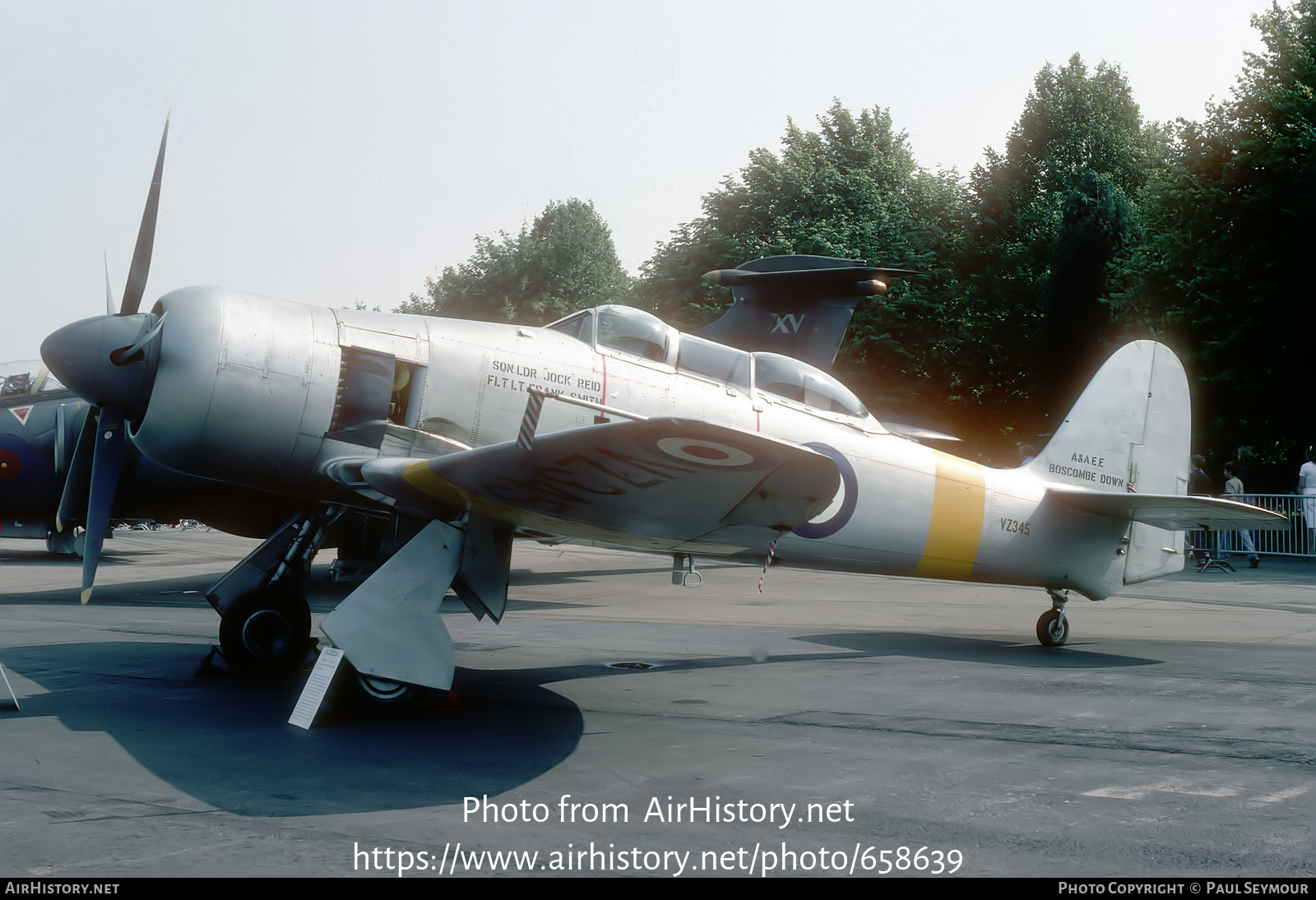 Aircraft Photo of VZ345 | Hawker Sea Fury T20S | UK - Air Force | AirHistory.net #658639