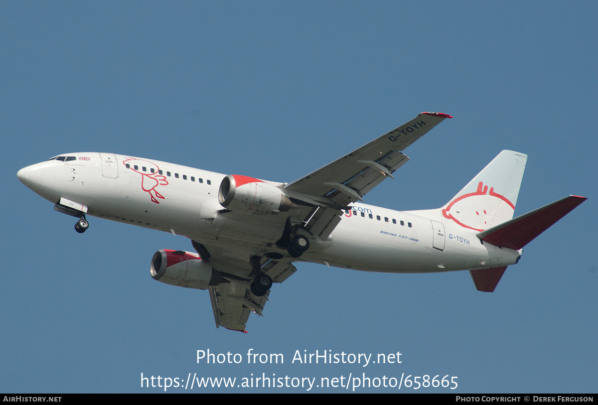 Aircraft Photo of G-TOYH | Boeing 737-36N | Bmibaby | AirHistory.net #658665