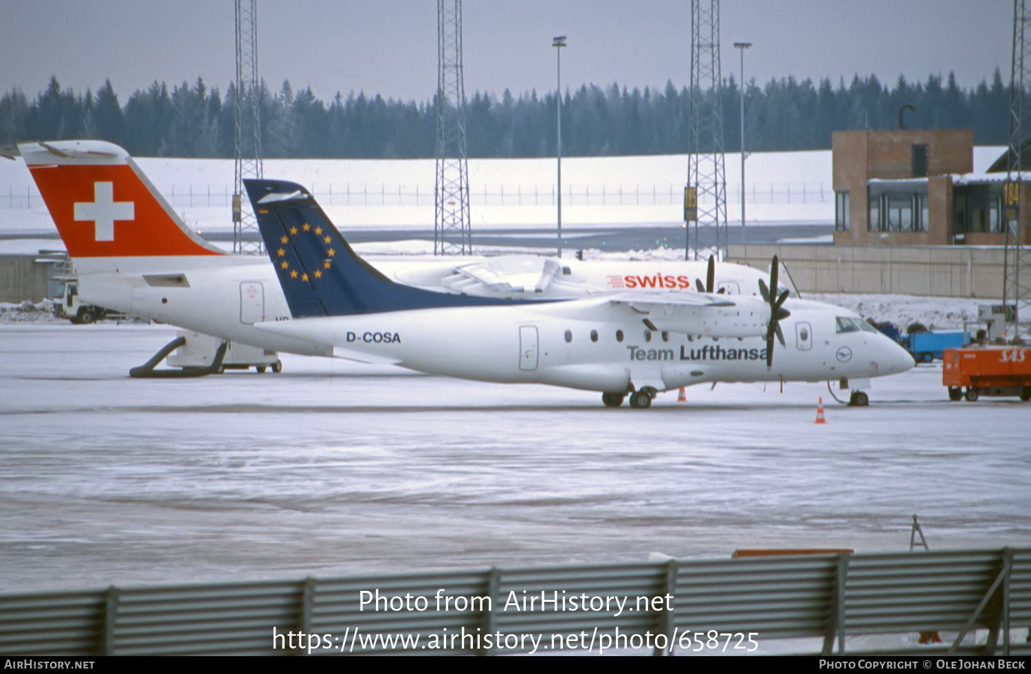 Aircraft Photo of D-COSA | Dornier 328-110 | Team Lufthansa | AirHistory.net #658725