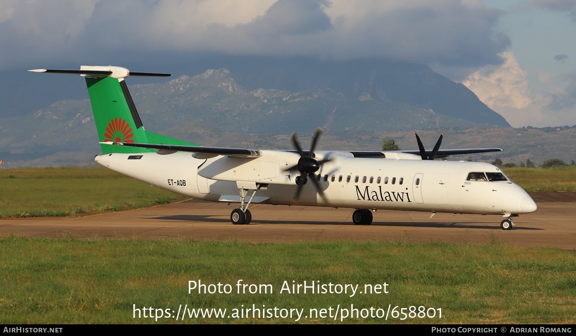 Aircraft Photo of ET-AQB | Bombardier DHC-8-401 Dash 8 | Malawian Airlines | AirHistory.net #658801