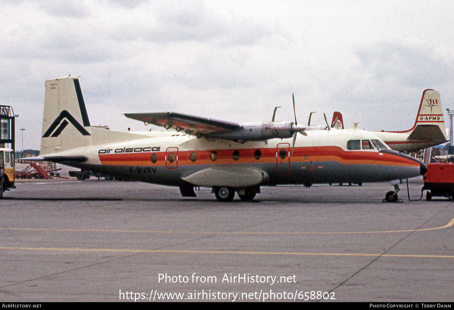 Aircraft Photo of F-BVRV | Aerospatiale N-262A-45 | Air Alsace | AirHistory.net #658802