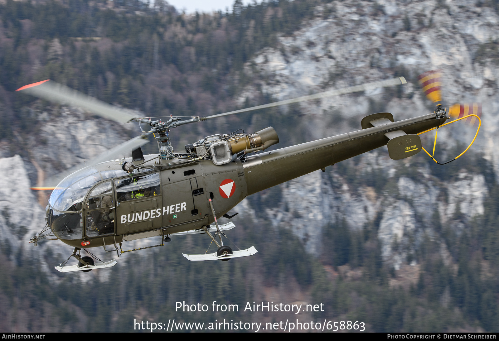 Aircraft Photo of 3E-KC | Sud SE-3160 Alouette III | Austria - Air Force | AirHistory.net #658863