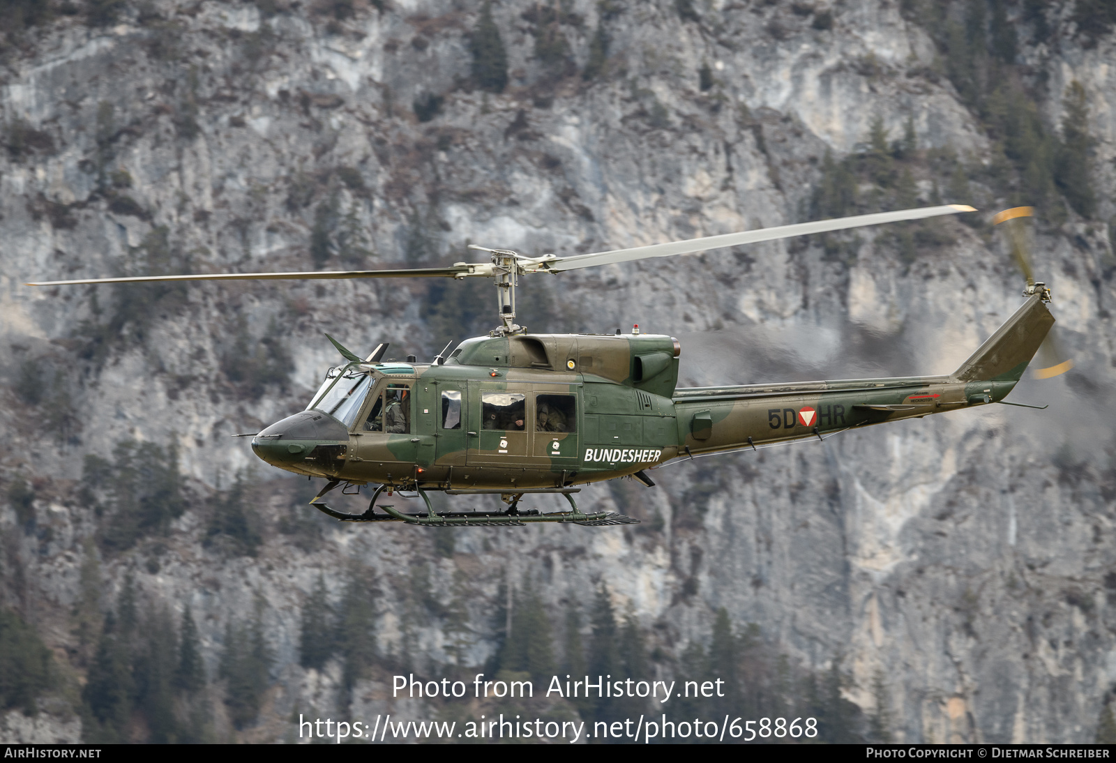 Aircraft Photo of 5D-HR | Agusta AB-212 | Austria - Air Force | AirHistory.net #658868