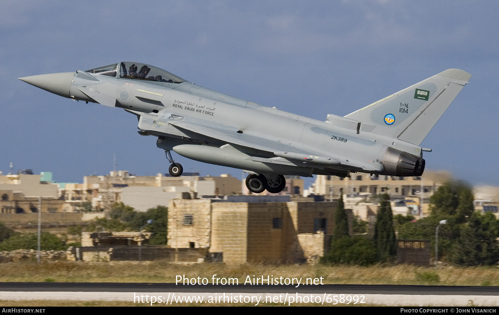 Aircraft Photo of 1014 / ZK389 | Eurofighter EF-2000 Typhoon | Saudi Arabia - Air Force | AirHistory.net #658992