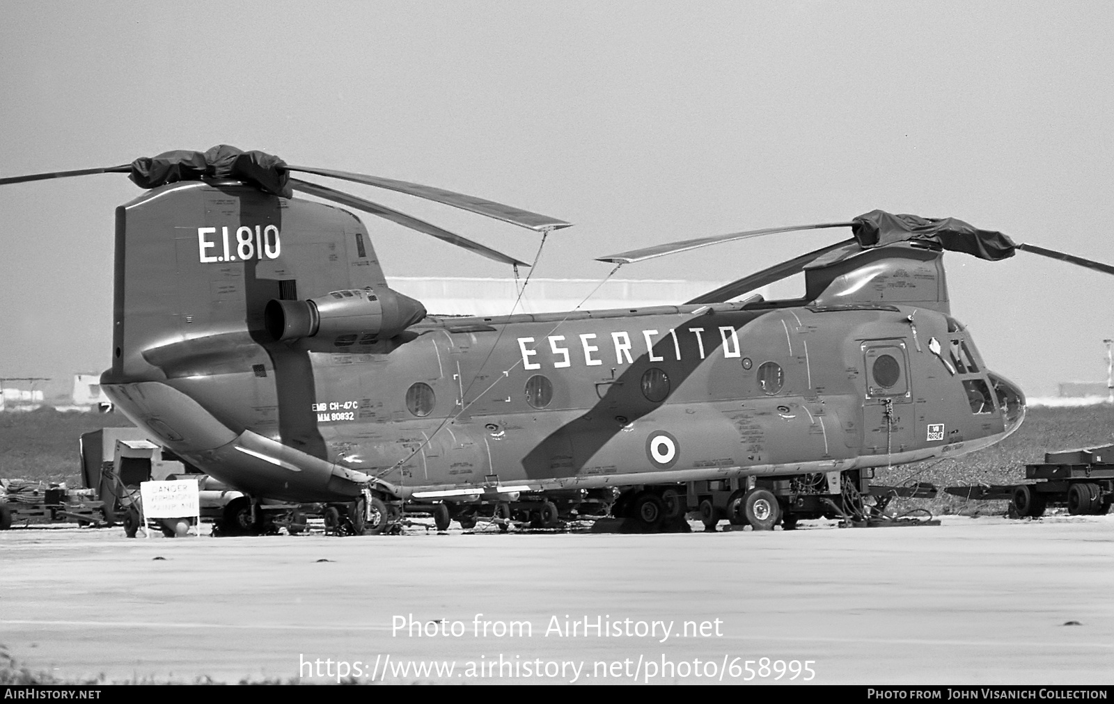 Aircraft Photo of MM80832 | Boeing Vertol CH-47C Chinook | Italy - Army | AirHistory.net #658995