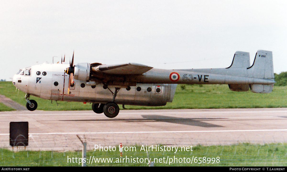 Aircraft Photo of 202 | Nord 2501F-3 Noratlas | France - Air Force | AirHistory.net #658998