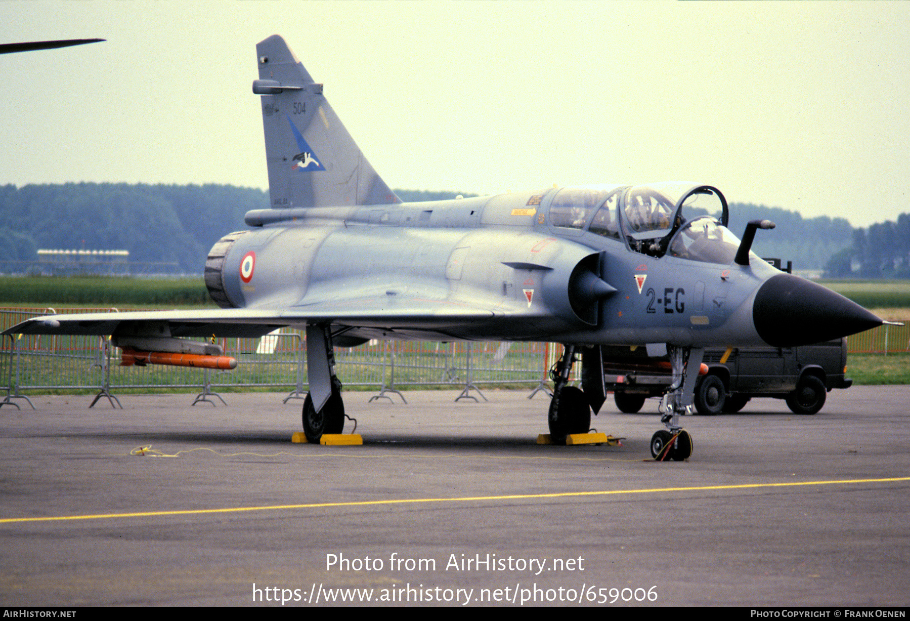 Aircraft Photo of 504 | Dassault Mirage 2000B | France - Air Force | AirHistory.net #659006