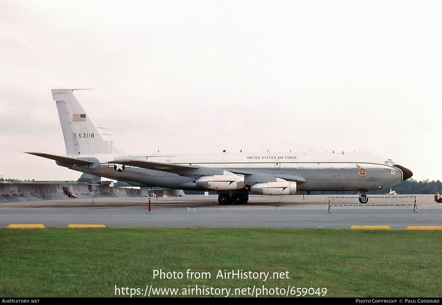 Aircraft Photo of 55-3118 / 53118 | Boeing EC-135K | USA - Air Force | AirHistory.net #659049