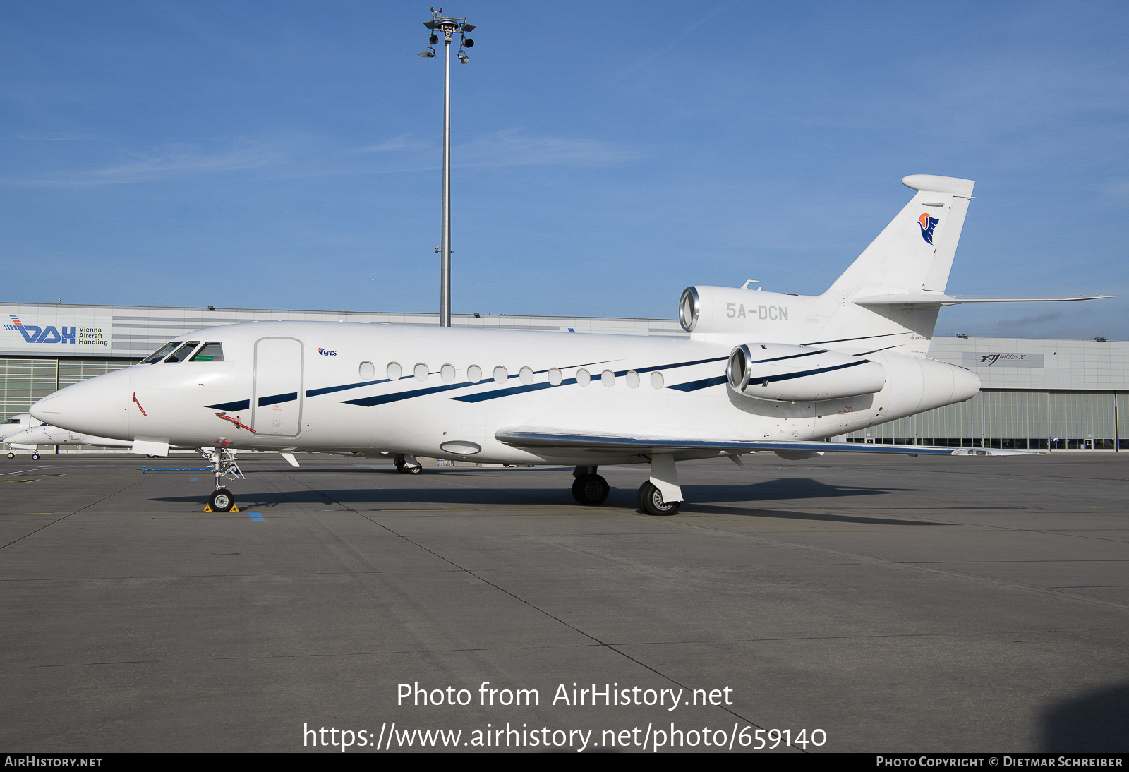 Aircraft Photo of 5A-DCN | Dassault Falcon 900EX | AirHistory.net #659140