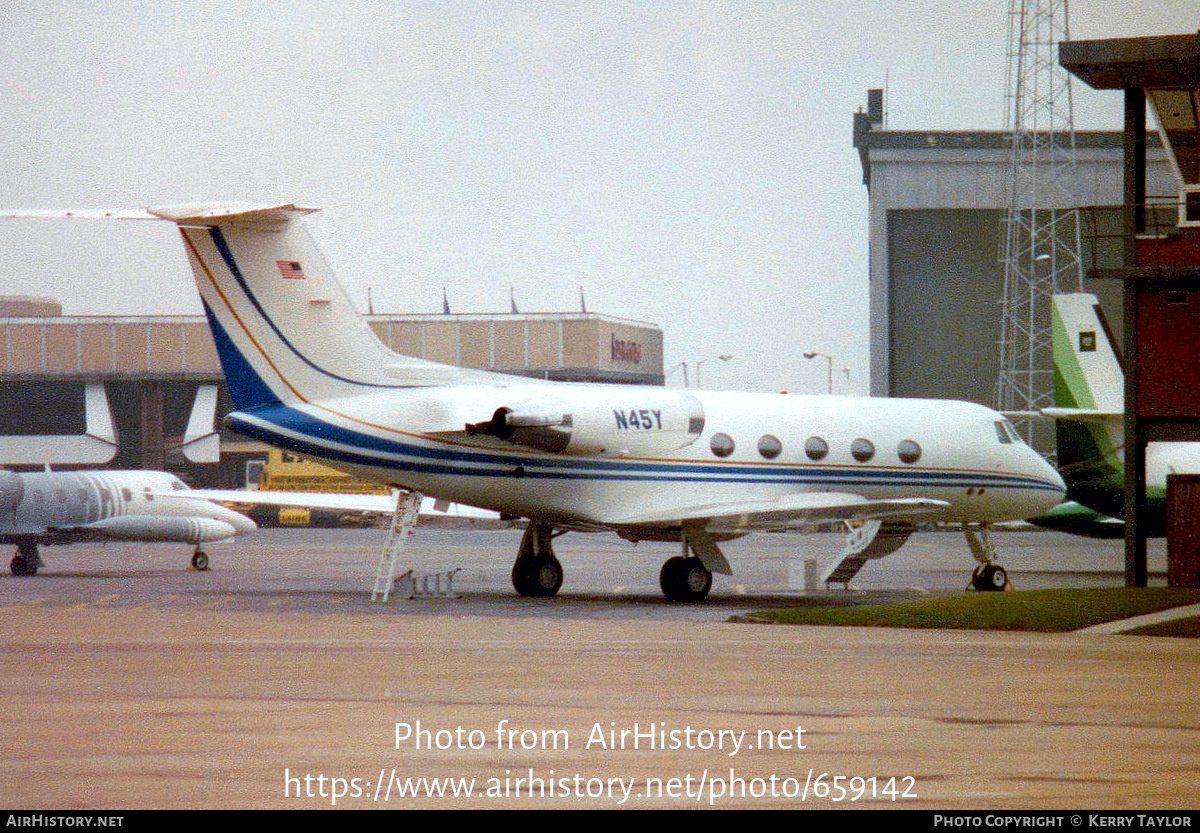 Aircraft Photo of N45Y | Grumman G-1159 Gulfstream II | AirHistory.net #659142