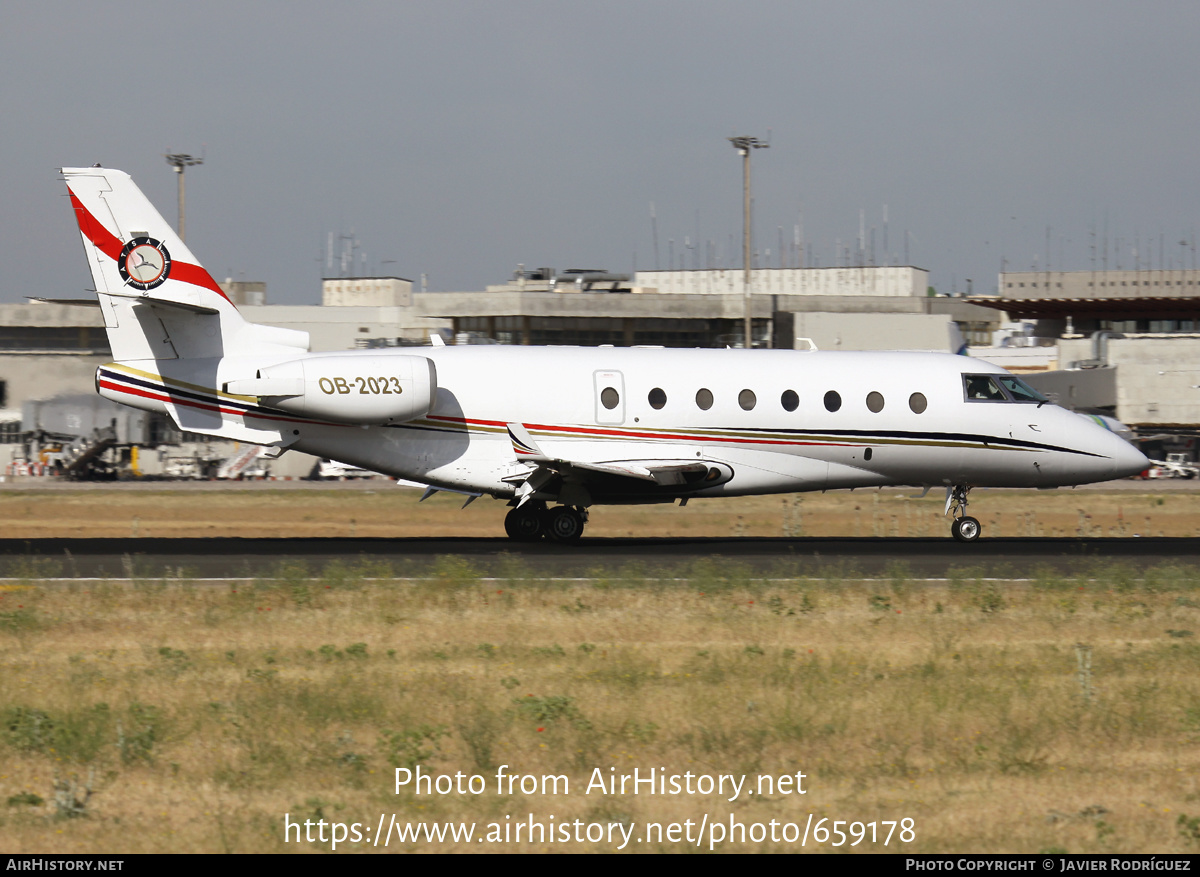 Aircraft Photo of OB-2023 | Israel Aircraft Industries IAI-1126 Galaxy | ATSA - Aero Transporte | AirHistory.net #659178