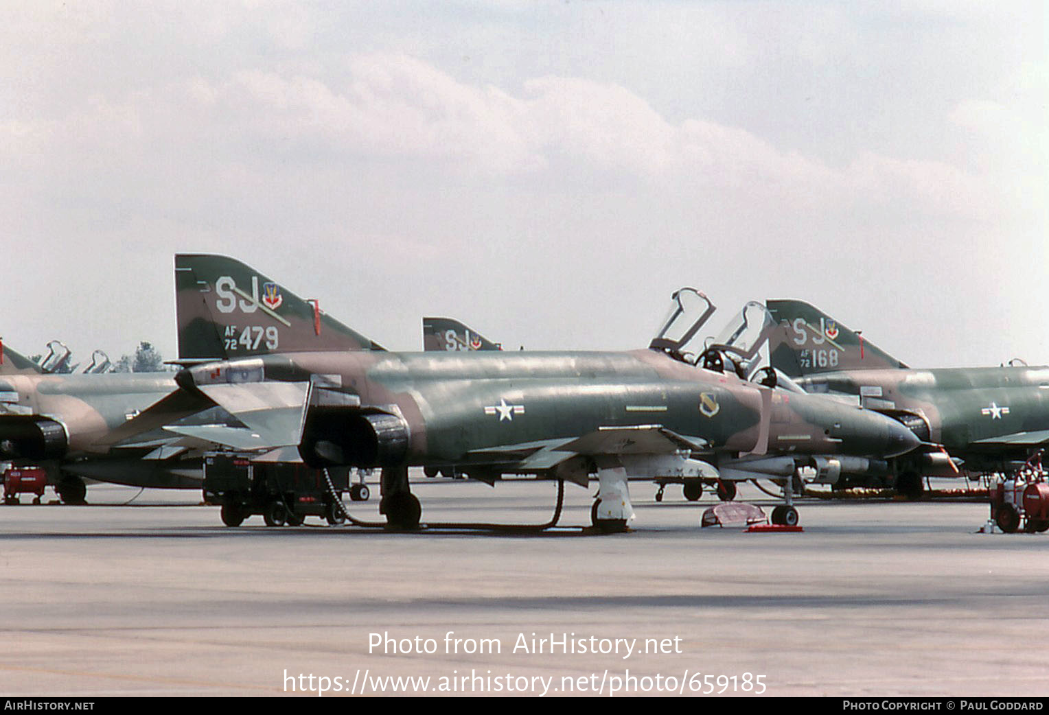 Aircraft Photo of 72-1479 / AF72-1479 | McDonnell Douglas F-4E Phantom II | USA - Air Force | AirHistory.net #659185