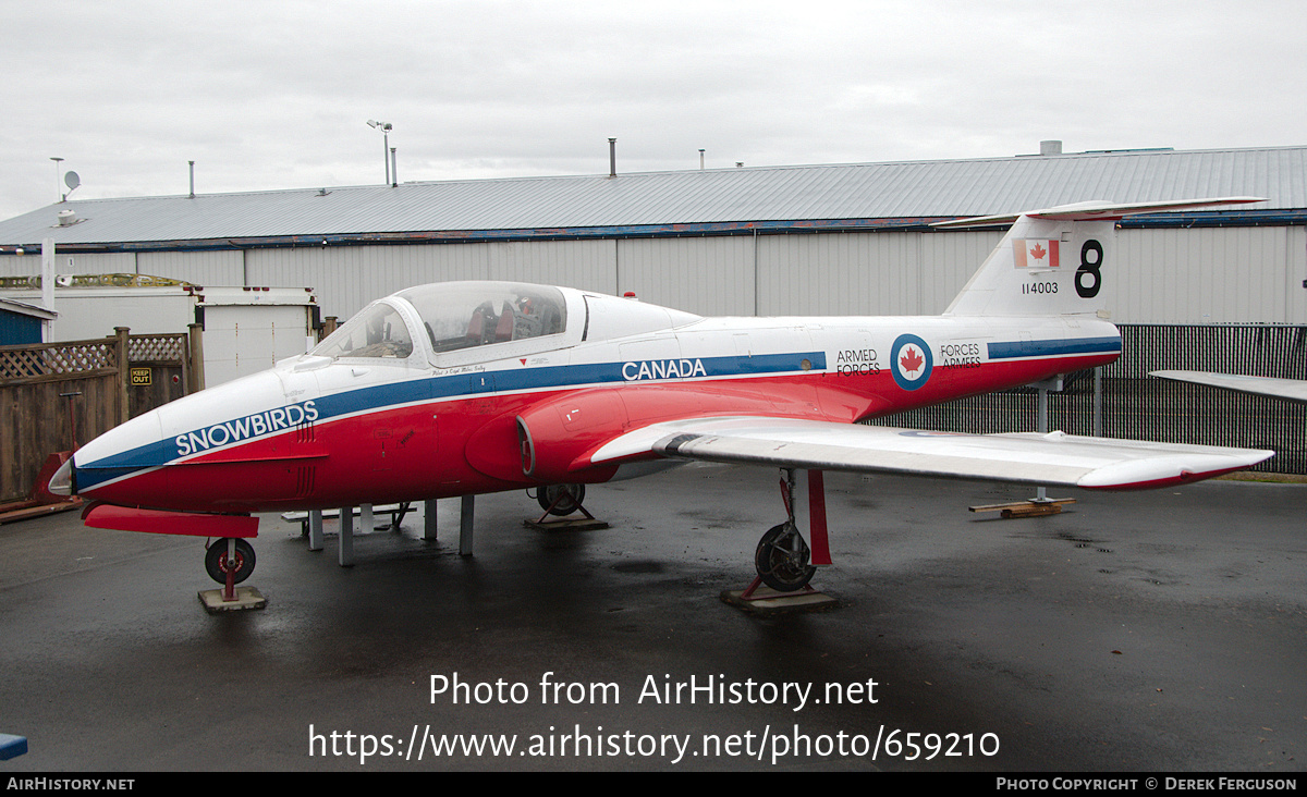 Aircraft Photo of 114003 | Canadair CT-114 Tutor (CL-41A) | Canada - Air Force | AirHistory.net #659210