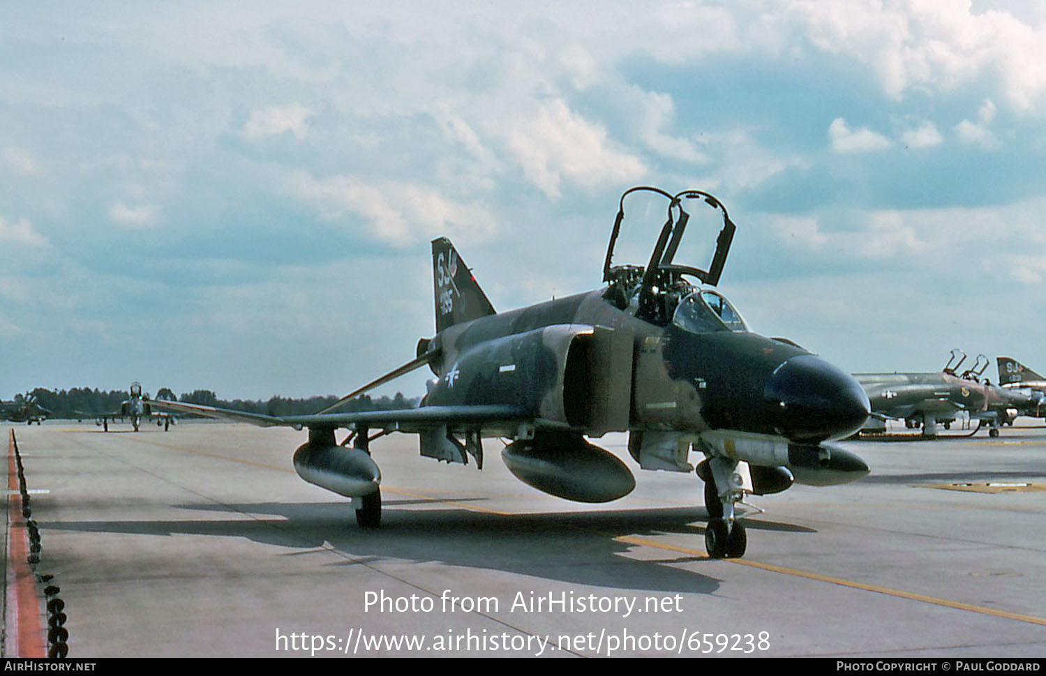 Aircraft Photo of 73-1195 / AF73-195 | McDonnell Douglas F-4E Phantom II | USA - Air Force | AirHistory.net #659238