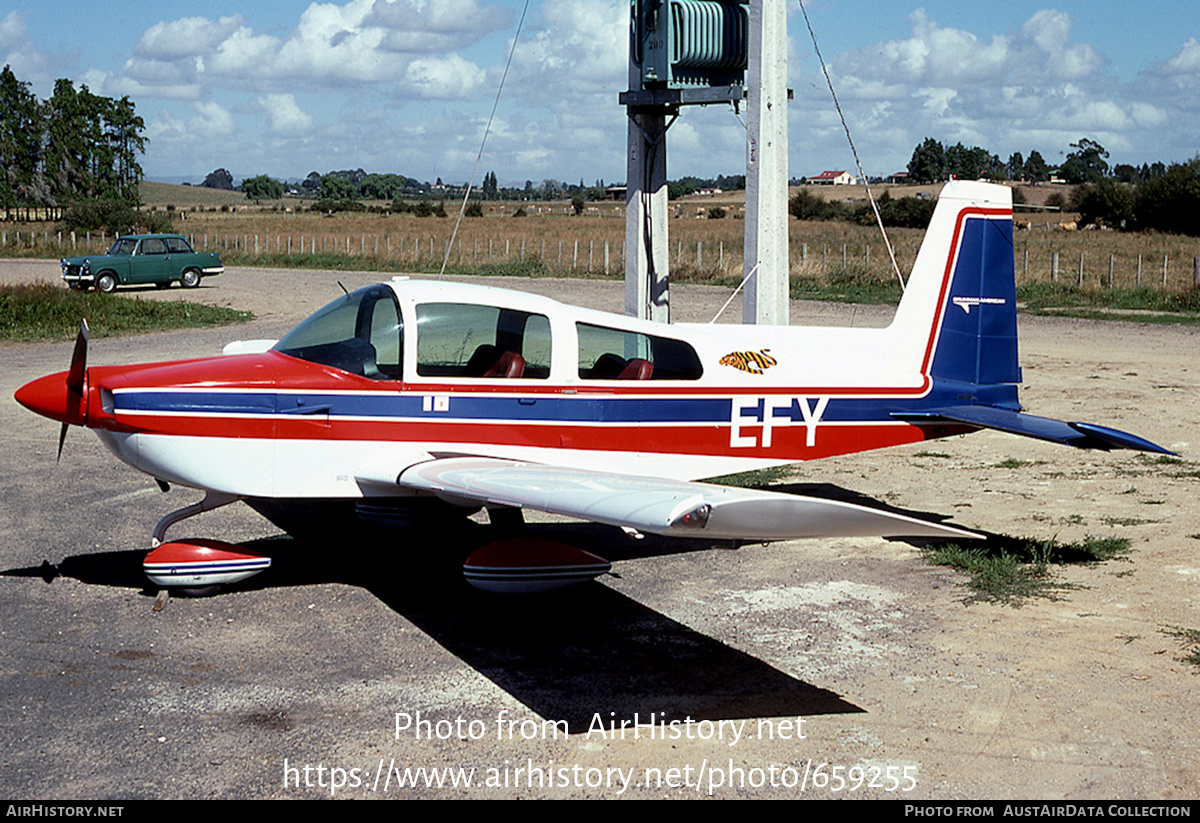 Aircraft Photo of ZK-EFY / EFY | Grumman American AA-5B Tiger | AirHistory.net #659255