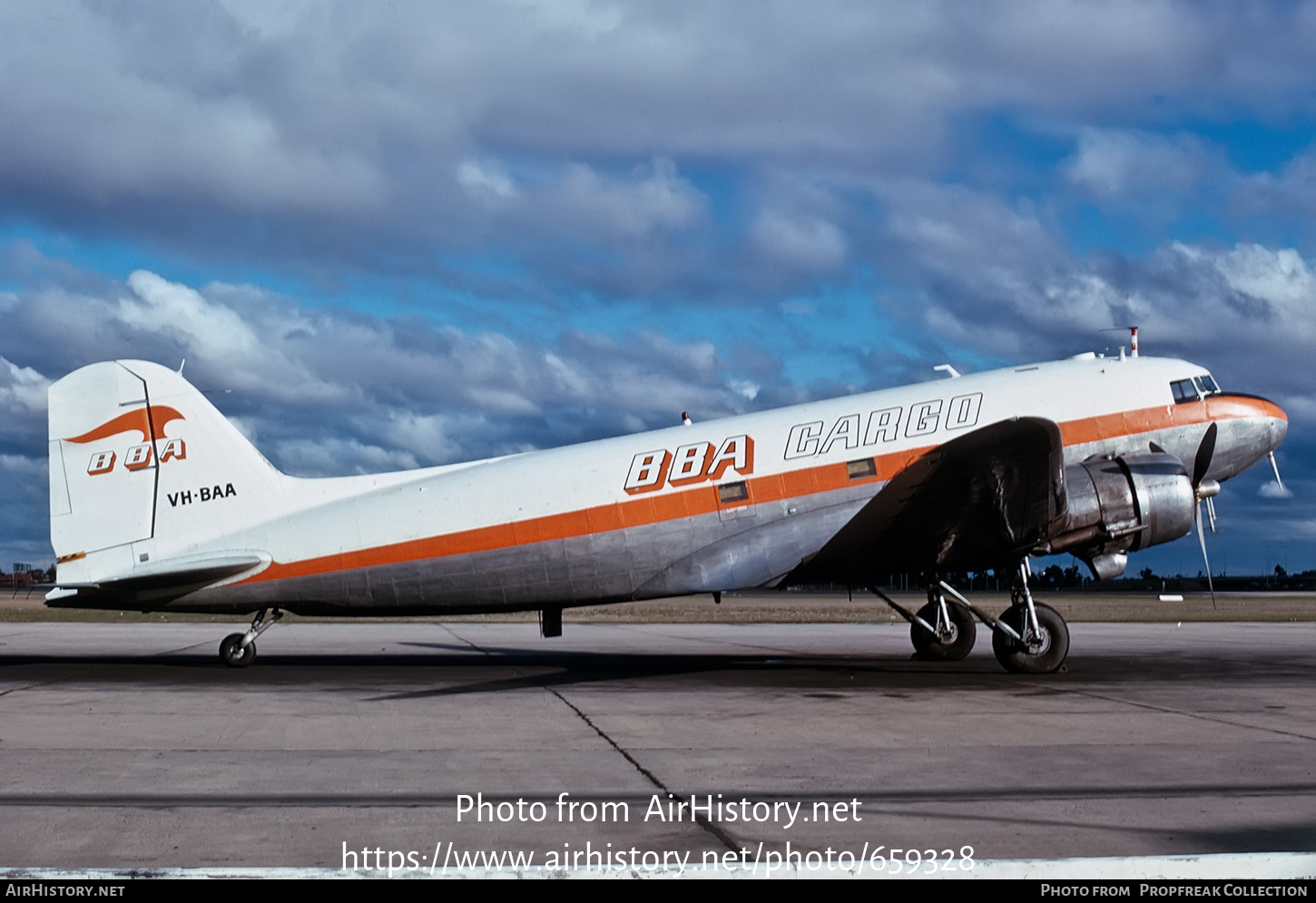 Aircraft Photo of VH-BAA | Douglas C-47A Skytrain | BBA Cargo - Brain & Brown Airfreighters | AirHistory.net #659328