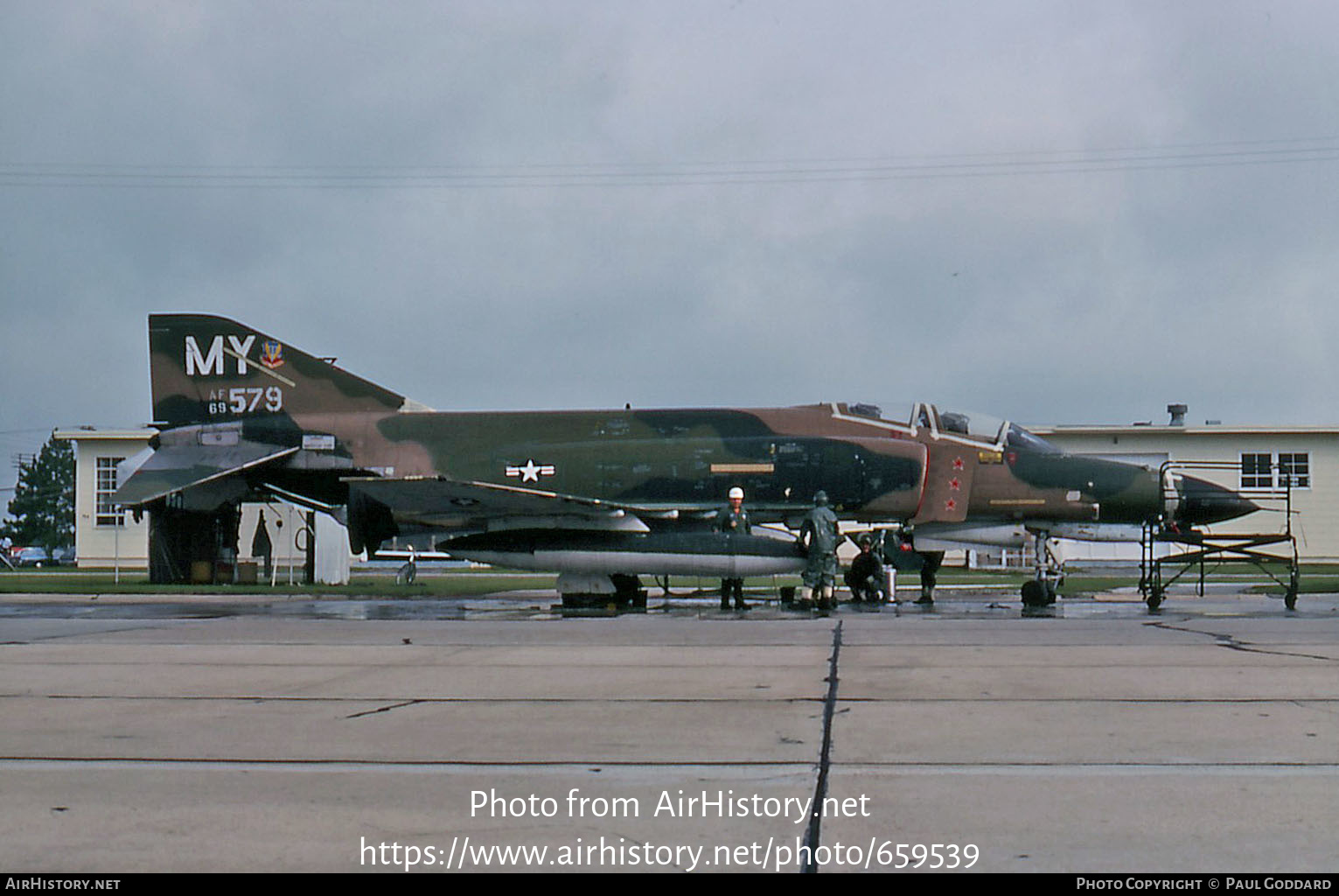 Aircraft Photo of 69-7579 / AF69-579 | McDonnell Douglas F-4E Phantom II | USA - Air Force | AirHistory.net #659539