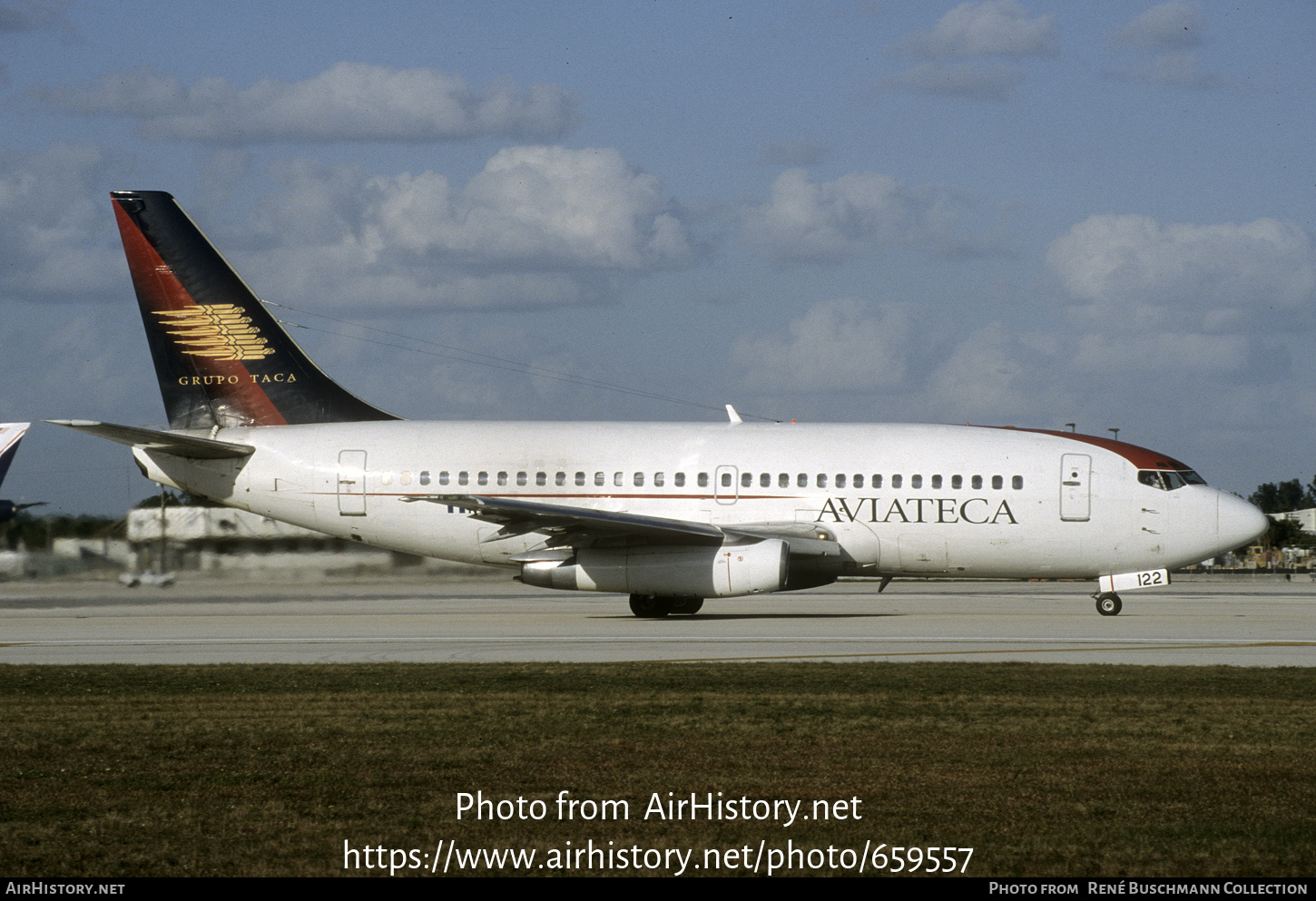 Aircraft Photo of N122GU | Boeing 737-2H6/Adv | Aviateca | AirHistory.net #659557