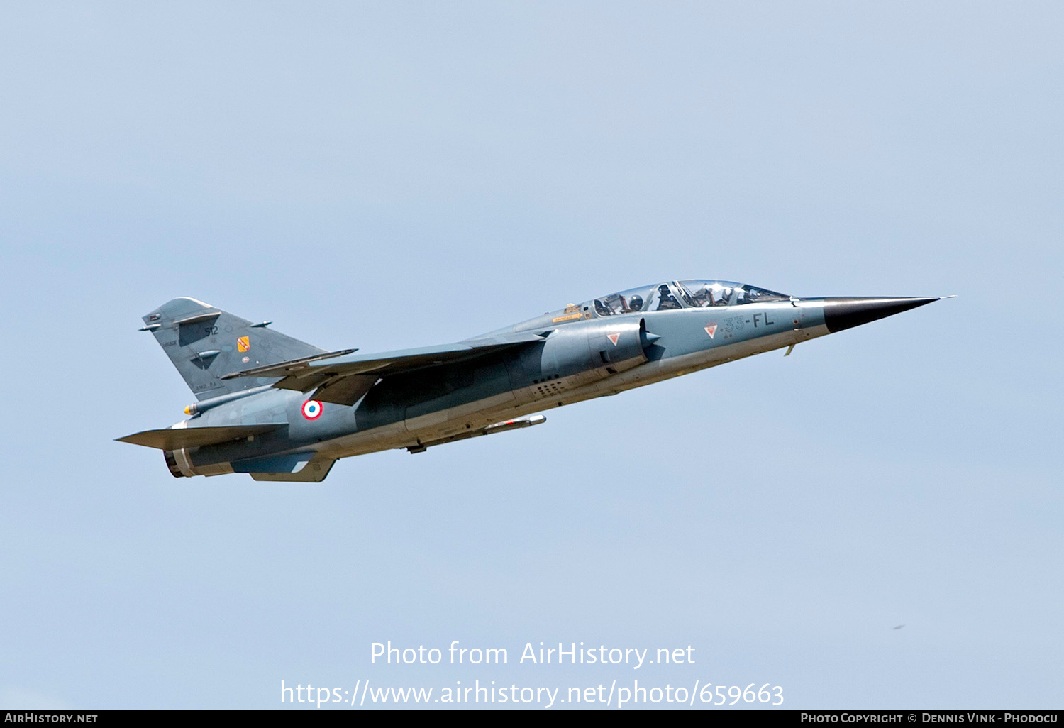 Aircraft Photo of 512 | Dassault Mirage F1B | France - Air Force | AirHistory.net #659663