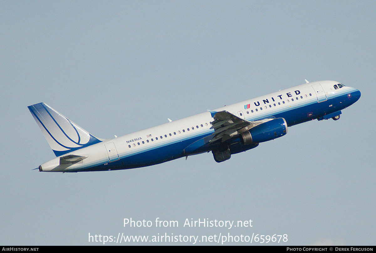 Aircraft Photo of N469UA | Airbus A320-232 | United Airlines | AirHistory.net #659678