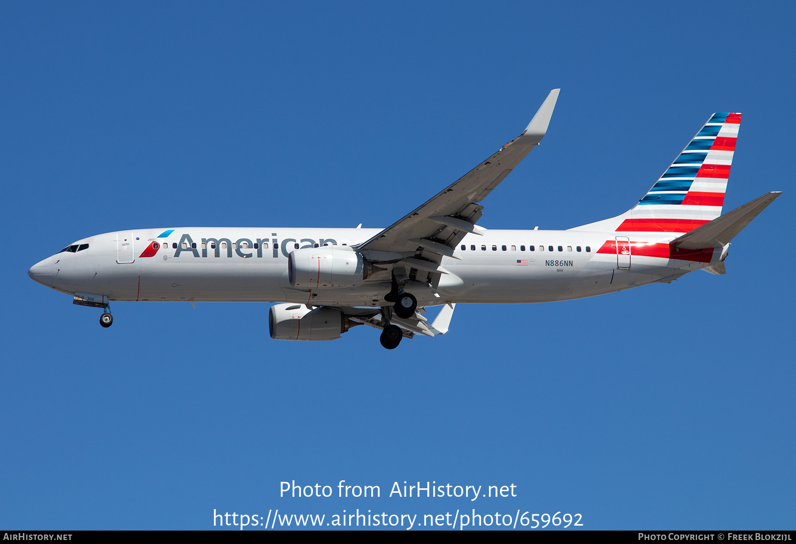 Aircraft Photo of N886NN | Boeing 737-823 | American Airlines | AirHistory.net #659692