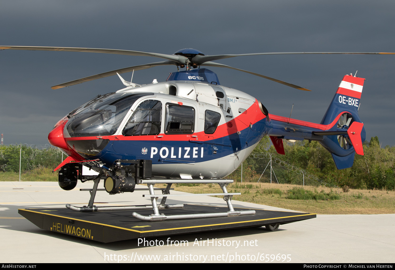 Aircraft Photo of OE-BXE | Eurocopter EC-135P-2+ | Polizei | AirHistory.net #659695