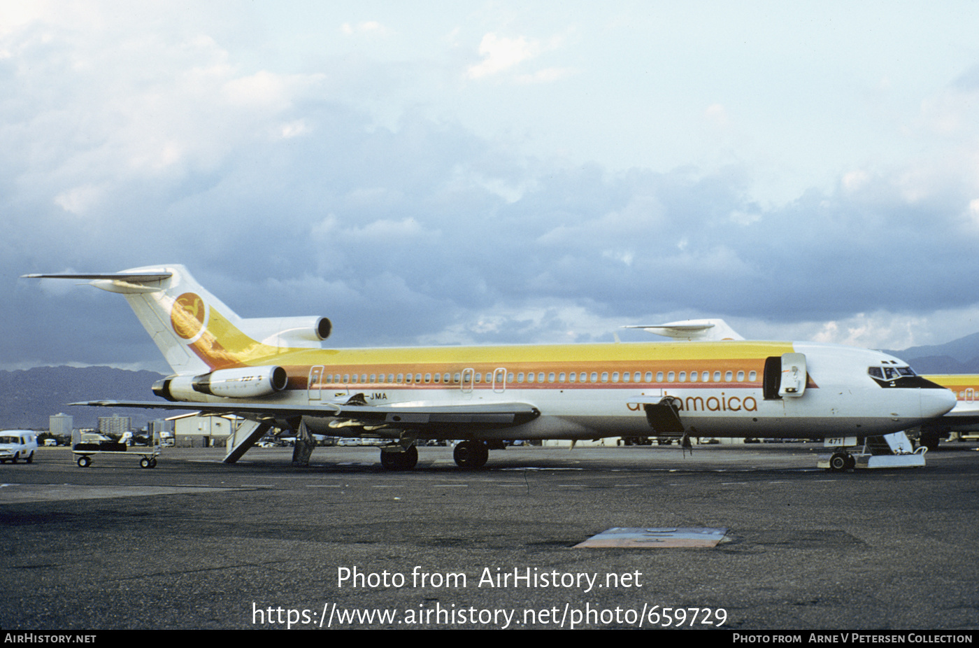 Aircraft Photo of 6Y-JMA | Boeing 727-2J0/Adv | Air Jamaica | AirHistory.net #659729