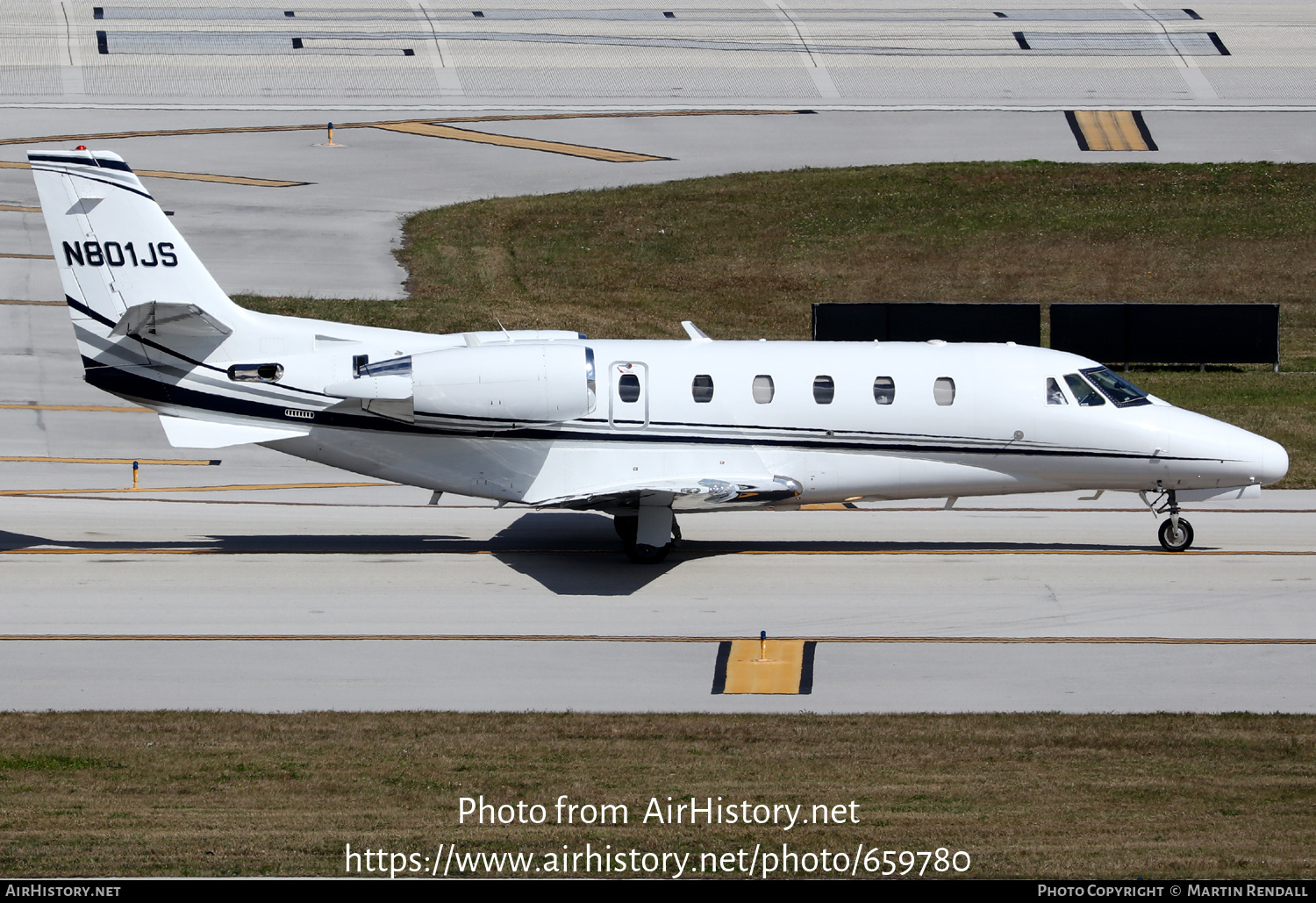 Aircraft Photo of N801JS | Cessna 560XL Citation Excel | AirHistory.net #659780