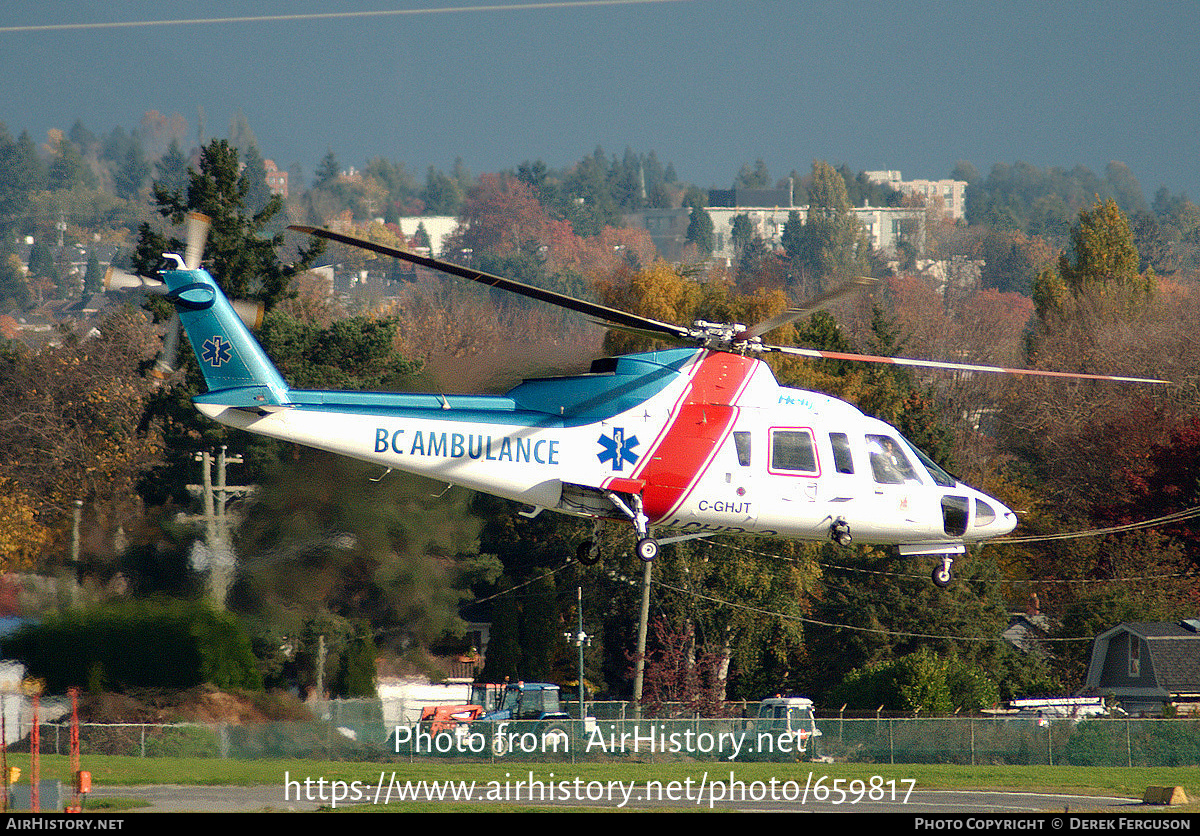 Aircraft Photo of C-GHJT | Sikorsky S-76A | BC Ambulance Service | AirHistory.net #659817