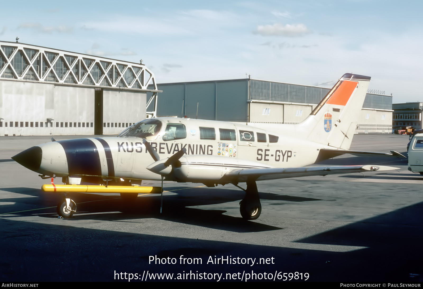 Aircraft Photo of SE-GYP | Cessna 402C | Kustbevakning - Swedish Coastguard | AirHistory.net #659819