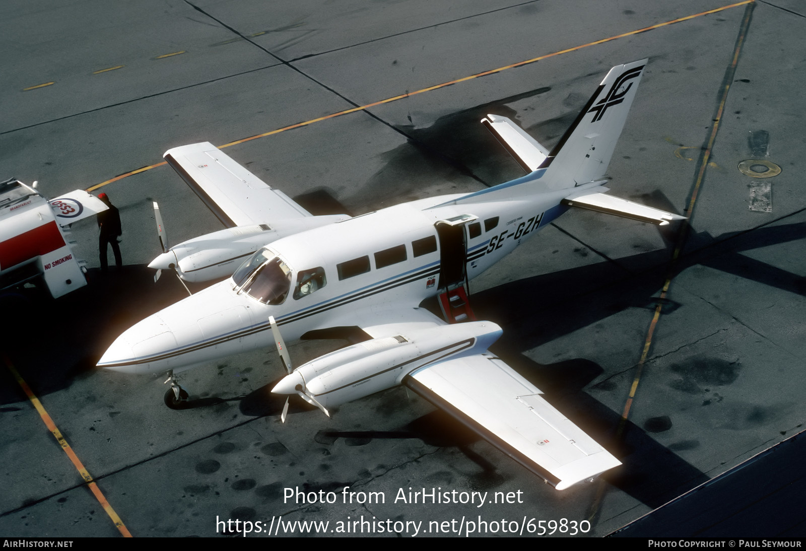 Aircraft Photo of SE-GZH | Cessna 404 Titan | AirHistory.net #659830