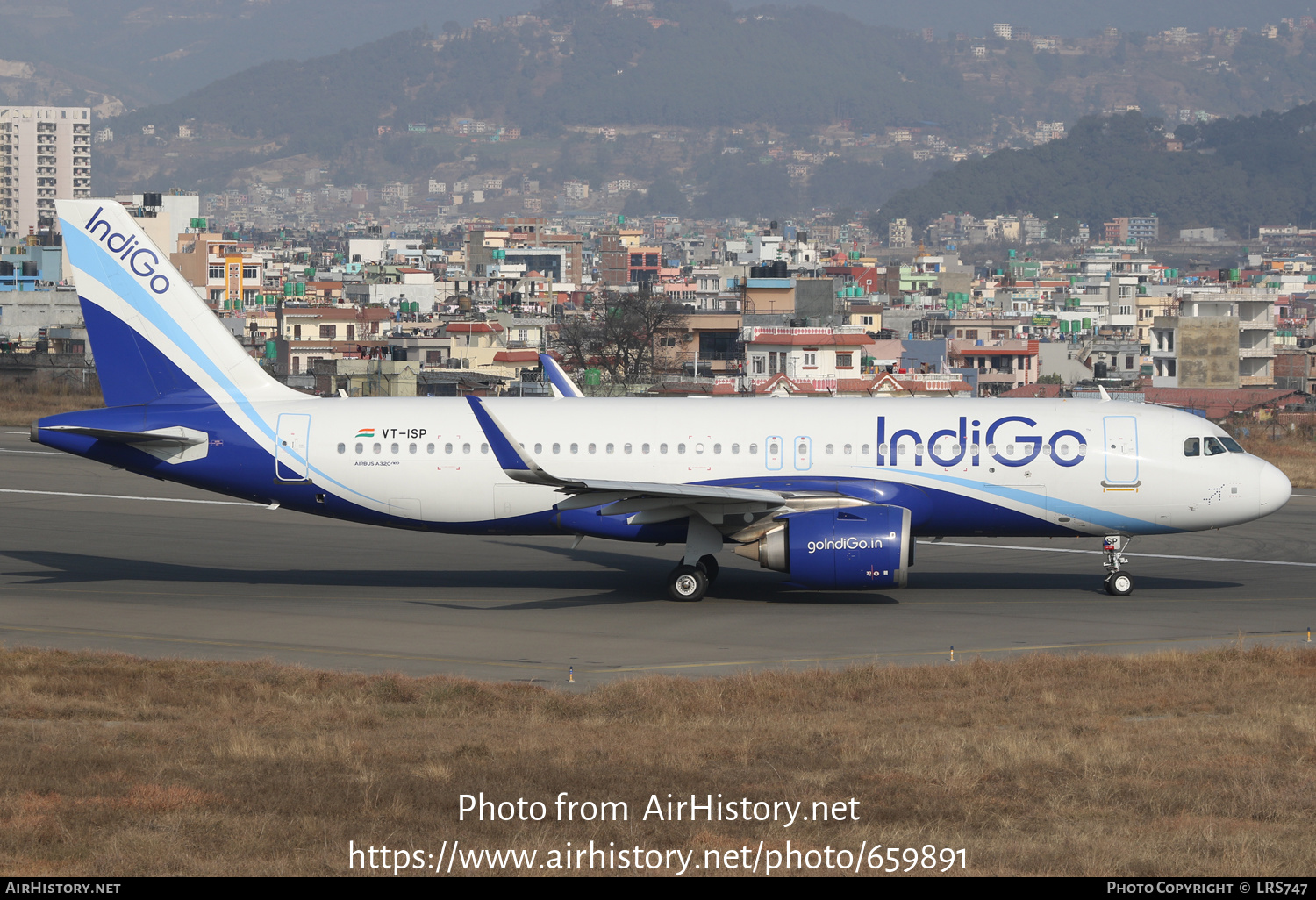 Aircraft Photo of VT-ISP | Airbus A320-251N | IndiGo | AirHistory.net #659891