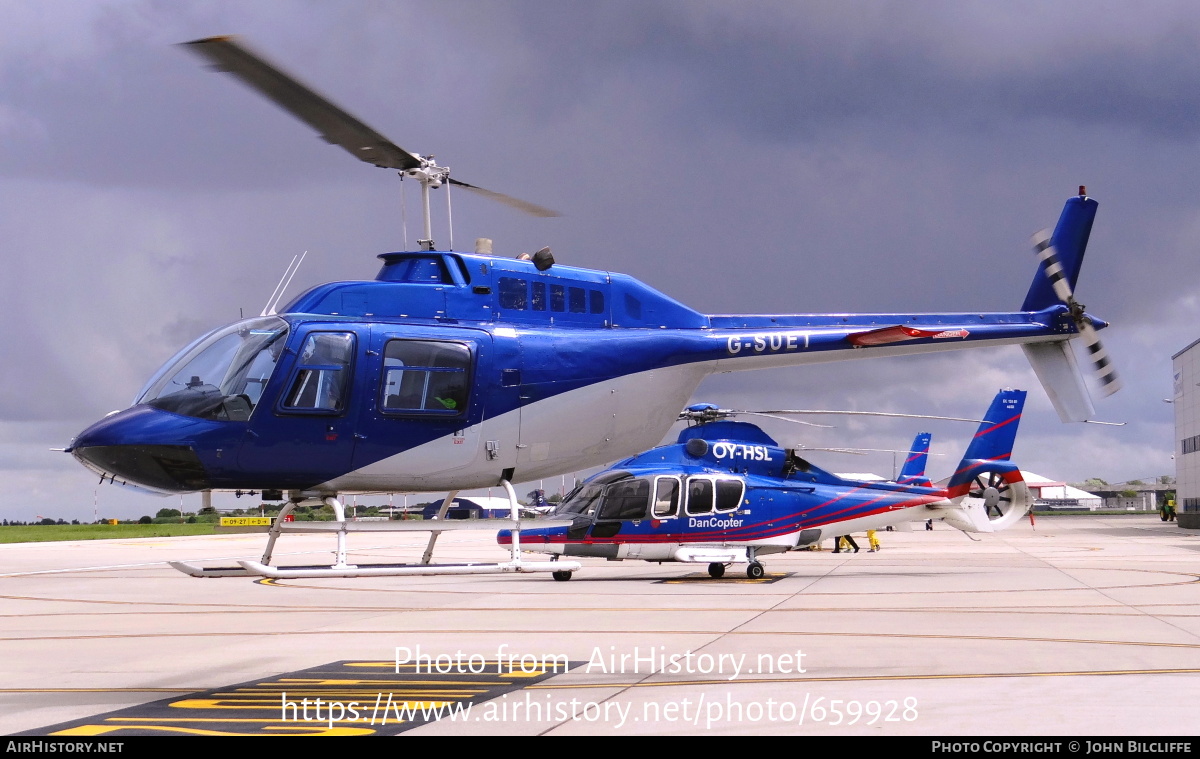 Aircraft Photo of G-SUET | Bell 206B JetRanger | AirHistory.net #659928