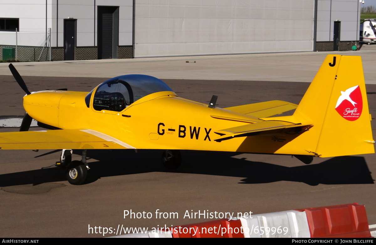 Aircraft Photo of G-BWXJ | Slingsby T-67M-260 Firefly | AirHistory.net #659969