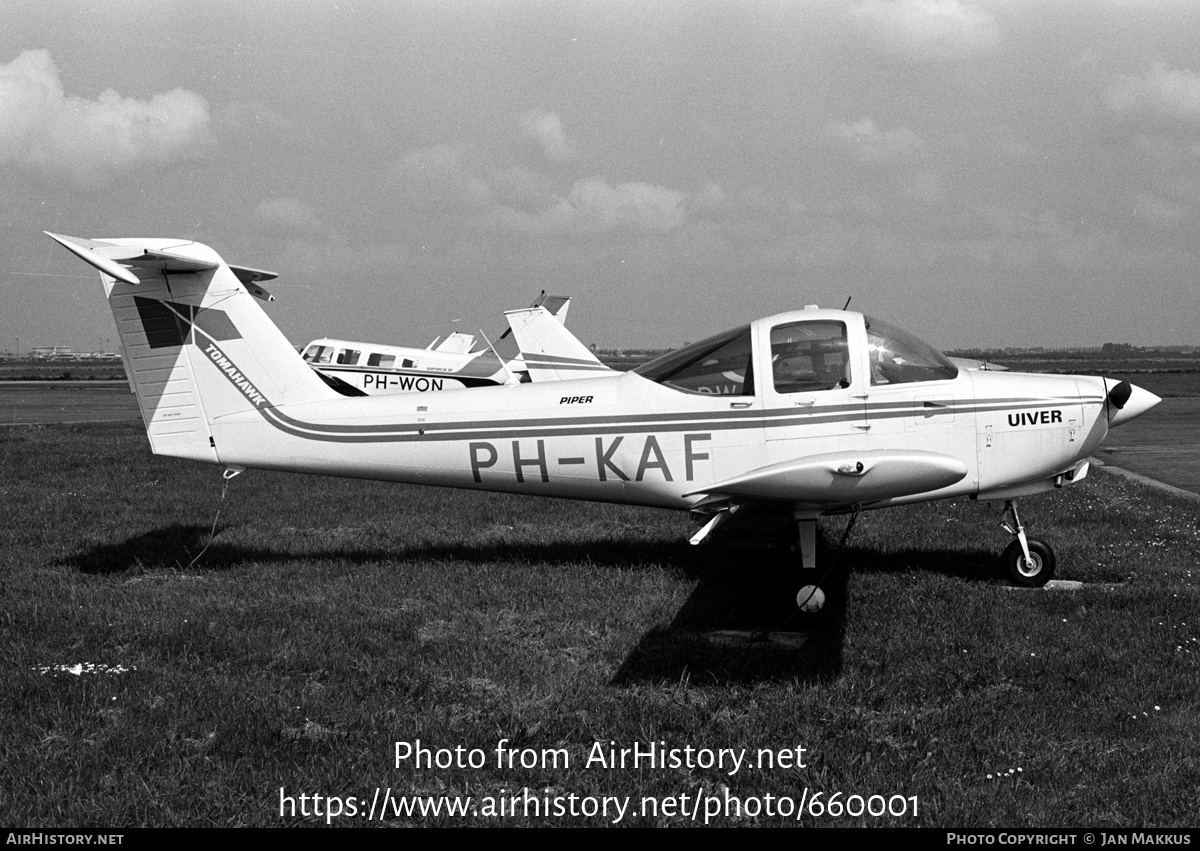 Aircraft Photo of PH-KAF | Piper PA-38-112 Tomahawk | AirHistory.net #660001