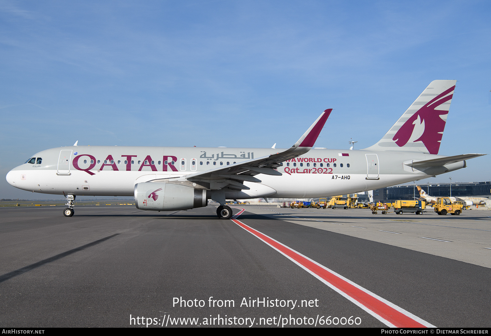 Aircraft Photo of A7-AHQ | Airbus A320-232 | Qatar Airways | AirHistory.net #660060