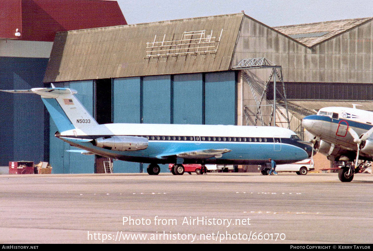 Aircraft Photo of N5033 | BAC 111-401AK One-Eleven | AirHistory.net #660170