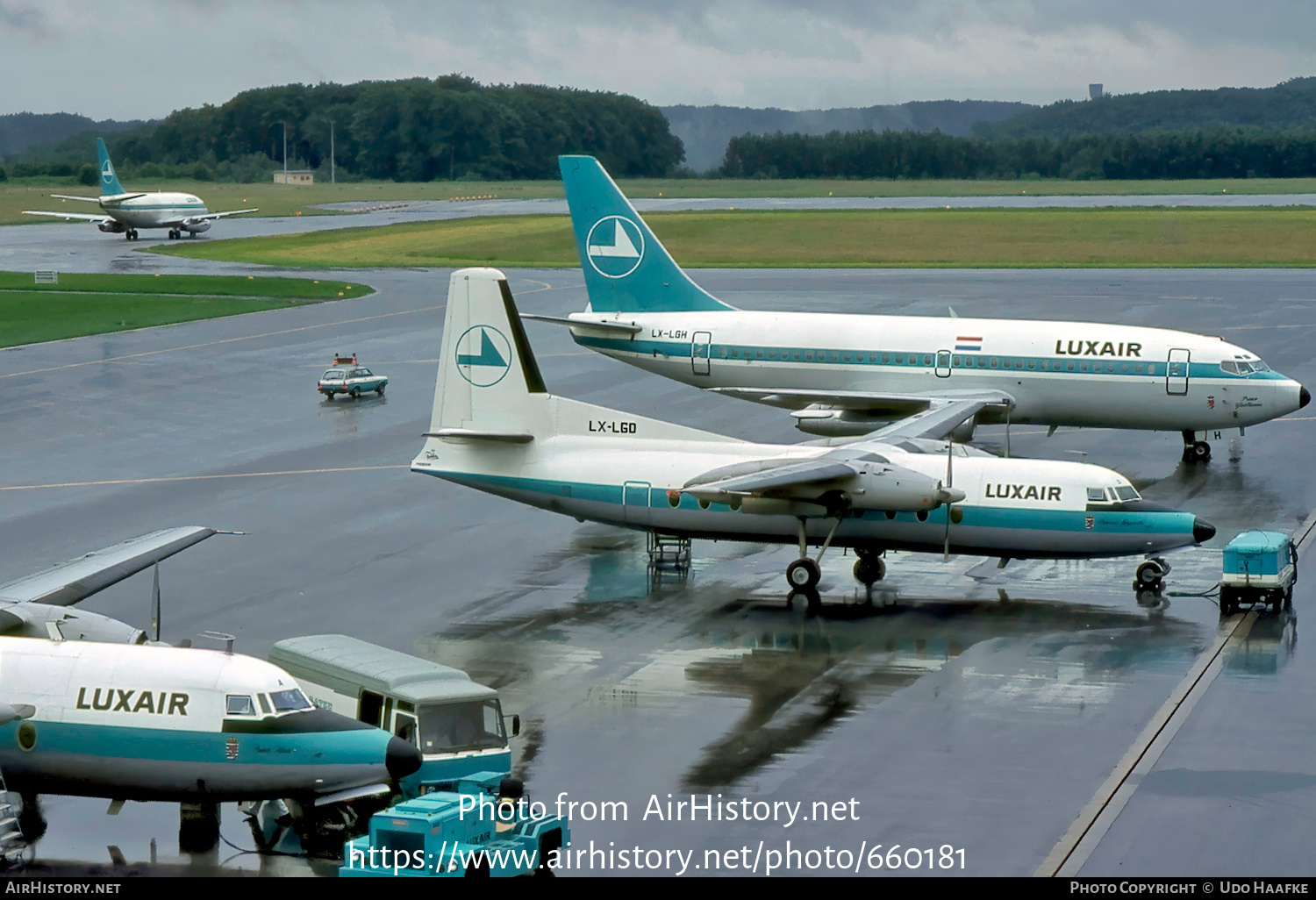 Aircraft Photo of LX-LGD | Fokker F27-600 Friendship | Luxair | AirHistory.net #660181