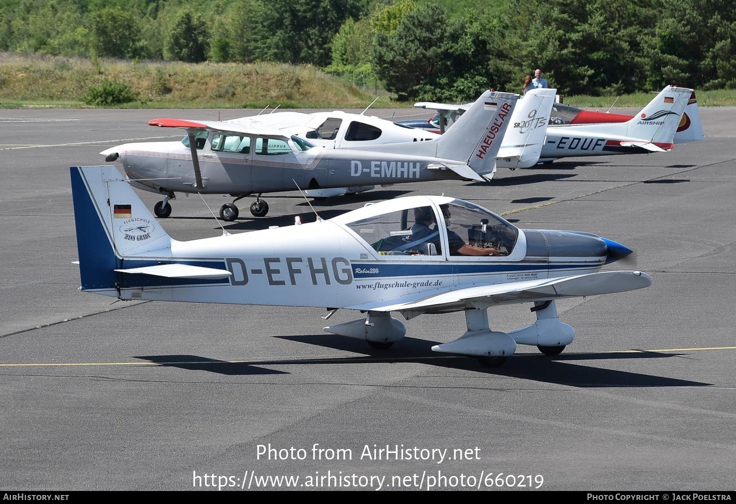 Aircraft Photo of D-EFHG | Robin HR-200-120B | Flugschule Hans Grade | AirHistory.net #660219