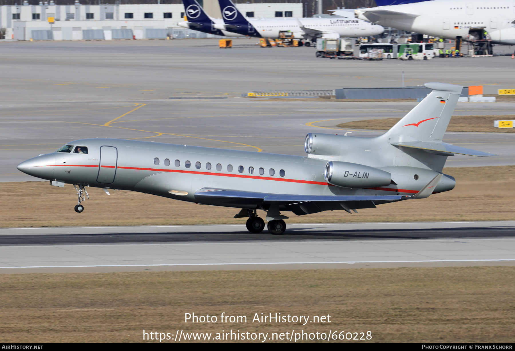 Aircraft Photo of D-ALIN | Dassault Falcon 7X | VistaJet | AirHistory.net #660228