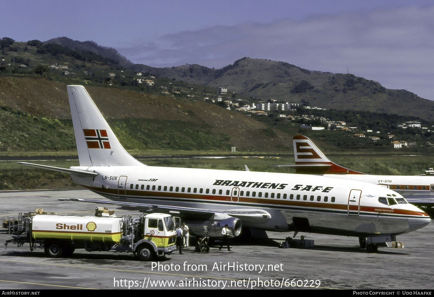 Aircraft Photo of LN-SUK | Boeing 737-205/Adv | Braathens SAFE | AirHistory.net #660229